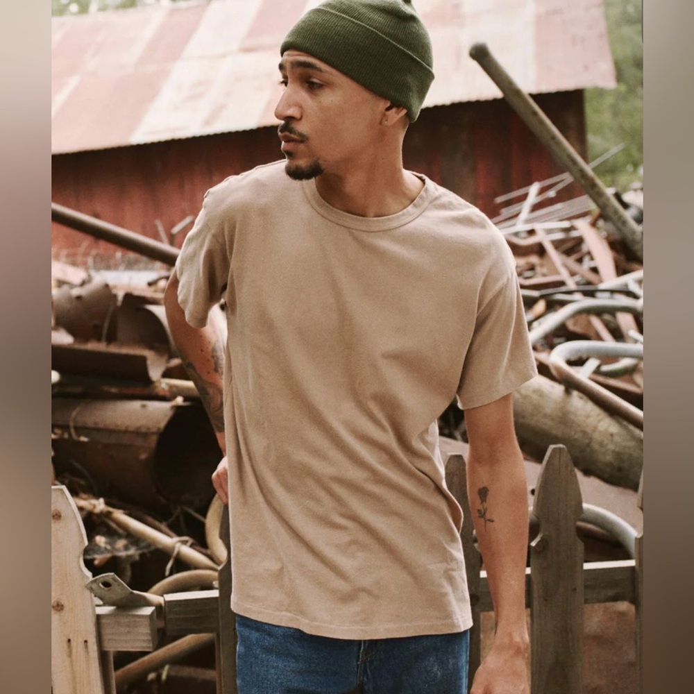 THE GREAT. THE MEN'S BOXY CREW. NWT LARGE